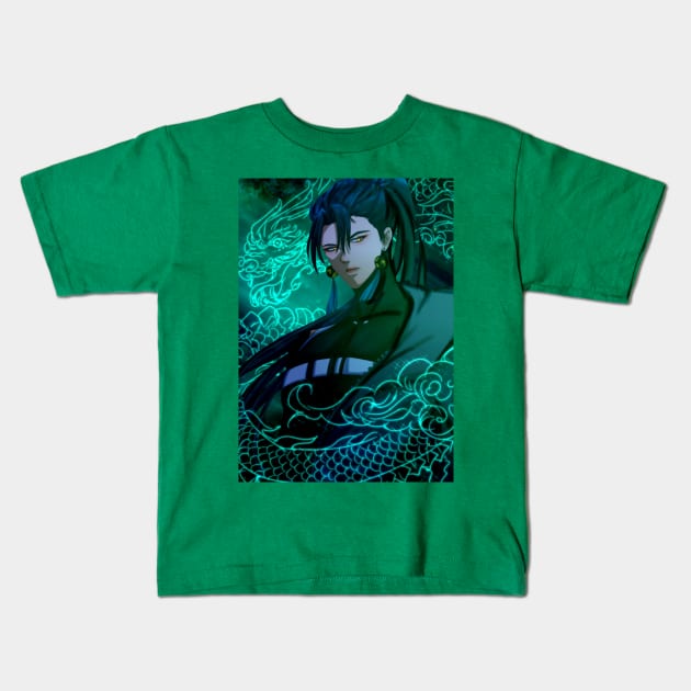 Jiyan Wuthering Waves Kids T-Shirt by Hajyusha